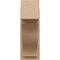Ekena Millwork 7 1/2-in W x 16-in D x 20-in H Funston Block Rough Cedar Woodgrain TimberThane Outlooker, Primed Tan OUTUR075X16X20FST44RCPR - alternate 2